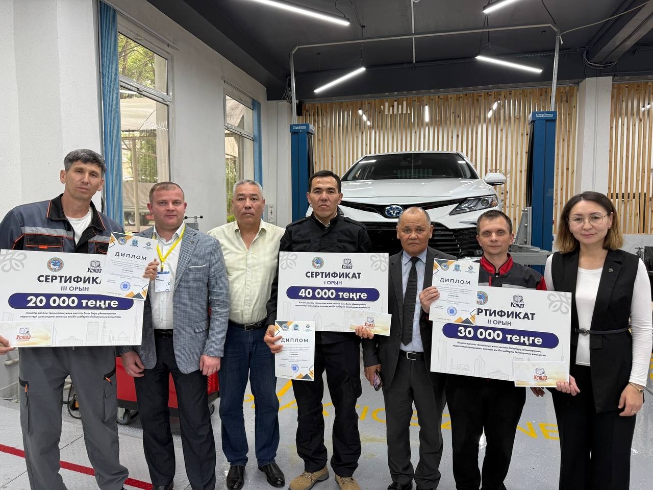 «Көлік» мамандығы бойынша техникалық және кәсіптік білім беру ұйымдарының оқытушылары арасындақалалық кәсіби шеберлік байқауы өтті.